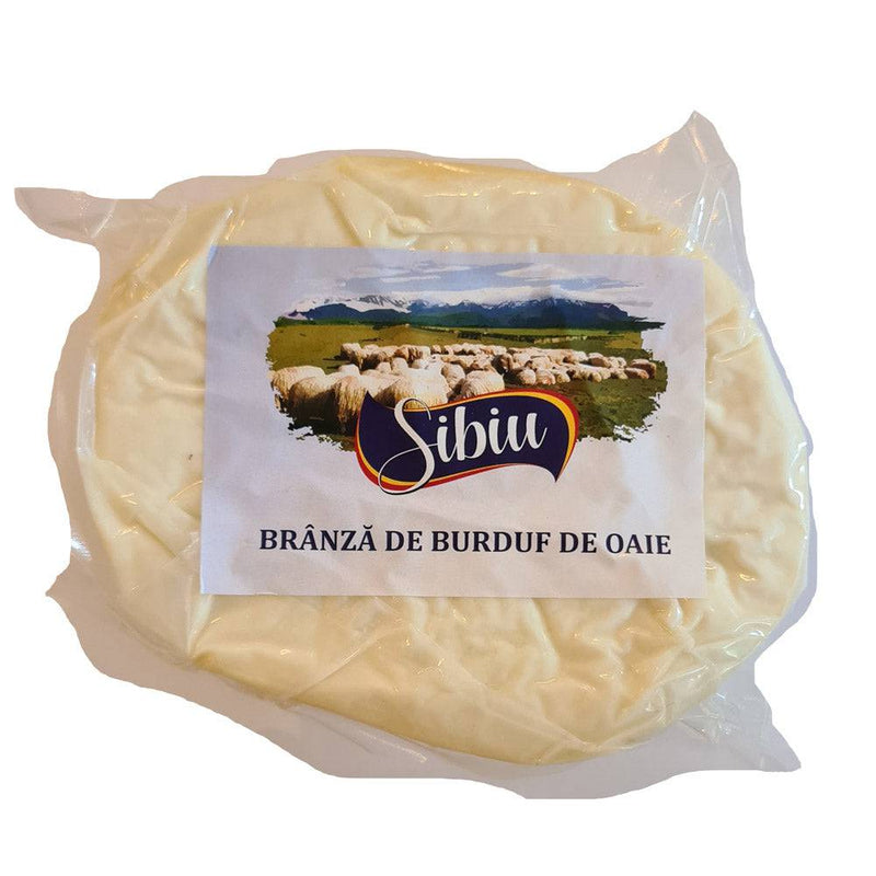 Branza de burduf de Sibiu din lapte de oaie