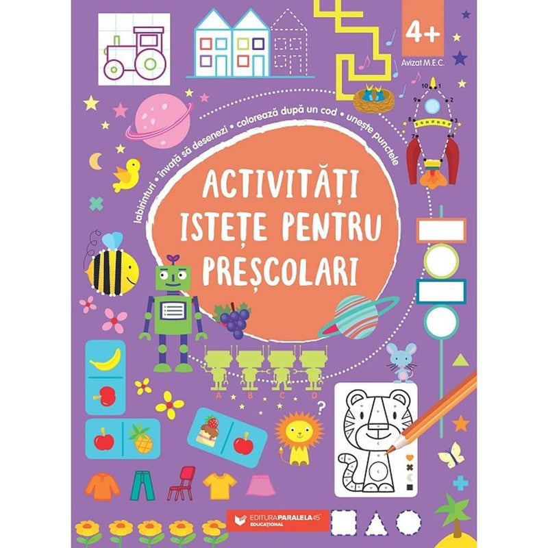 Activitati istete pentru prescolari (4 ani +)  - Ballon Media - Delumani - Magazin Romanesc 