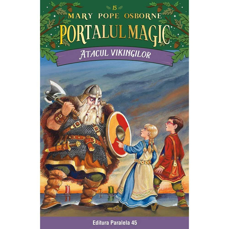 Atacul vikingilor. Portalul Magic - OSBORNE Mary Pope - Delumani - Magazin Romanesc 